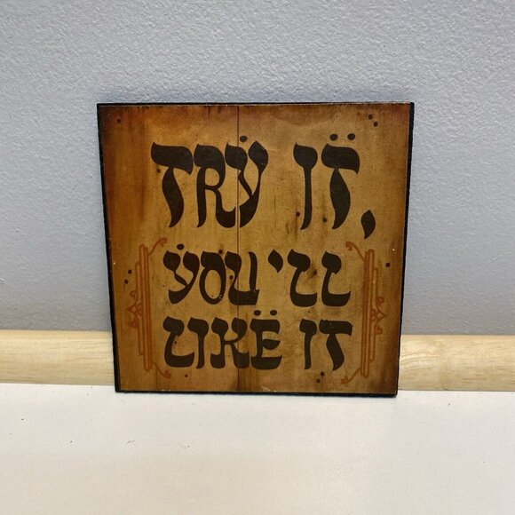 Vtg 70’s Retro Bar Coasters Humor Cocktail Beer Drinking MCM Man Cave Lot of 4 - Picture 6 of 9